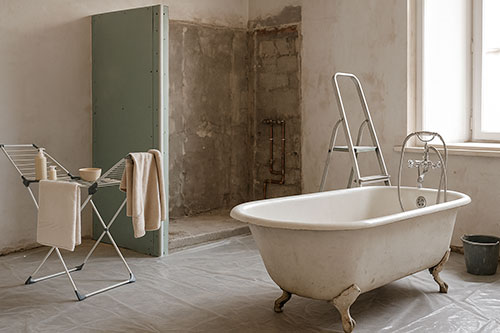 Comment continuer à se laver correctement et confortablement pendant les travaux de rénovation de votre salle de bain ?